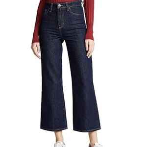 Lee Vintage Modern Collection Cropped Wide Leg Jean in Retro Rinse Size 31 NWT